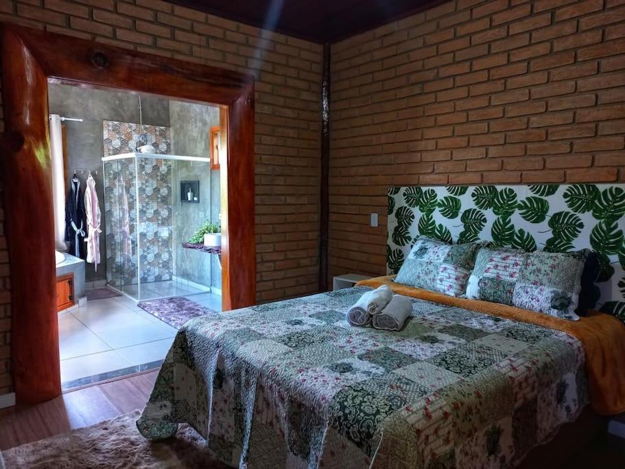 Chale Araucaria- Vale Das Pedras Mg Sapucaí-Mirim Esterno foto